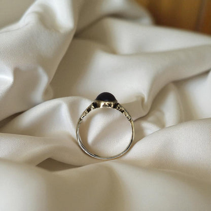 Victorian Garnet Ring - Petra Star