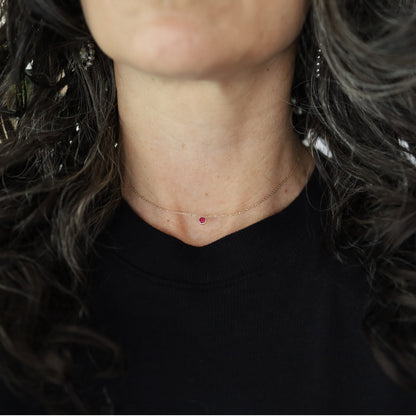 Ruby Necklace - Petra Star