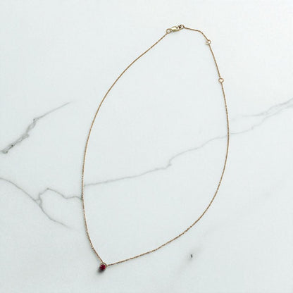 Ruby Necklace - Petra Star