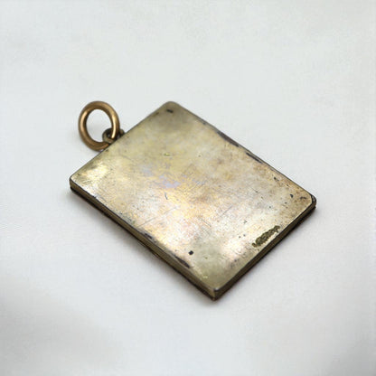 19th-Century Miniature Portrait of a Gentleman – Gilt Metal & Silver Back | Petra Star - Petra Star