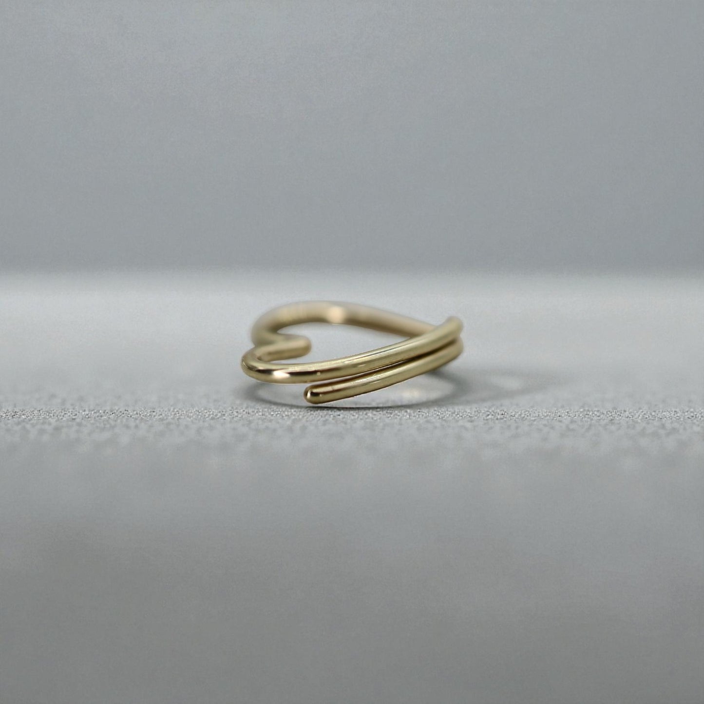 Petra Star Signature Heart Split Ring Charm Holder Connector