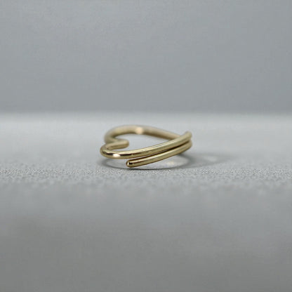 Petra Star Signature Heart Split Ring Charm Holder Connector