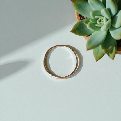 Vintage 14k Yellow Gold Wedding Band with Milgrain Edge, Circa 1930