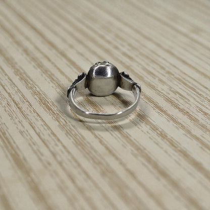 Georgian Silver Ring with Kyanite