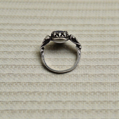 Georgian Silver Ring with Kyanite