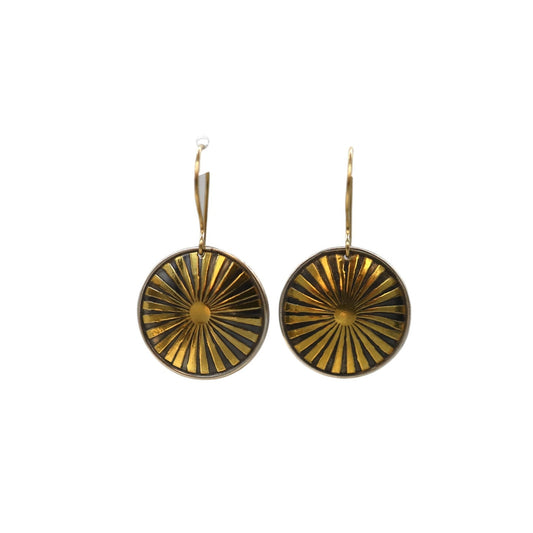 Keum-boo Japanese Sun Earrings