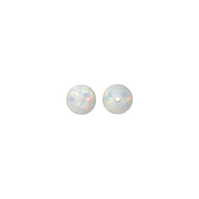 Kyocera Fire & Snow Opal 4mm Beads