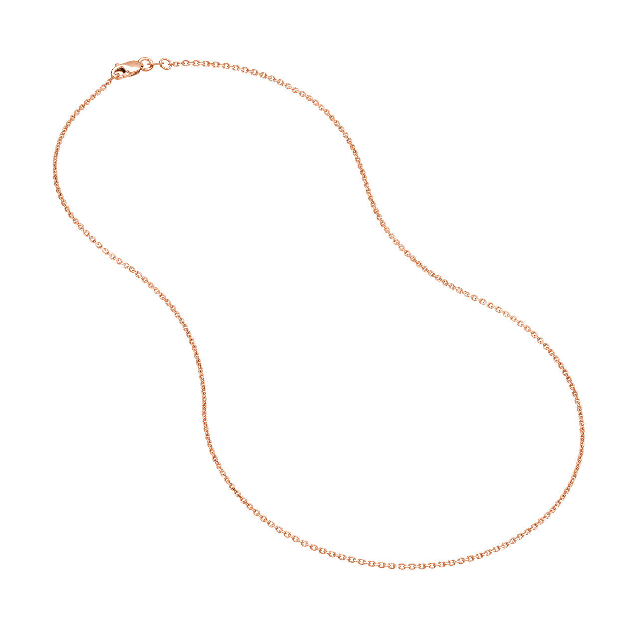 1.15mm D/C Cable Chain with Lobster Lock - Petra Star