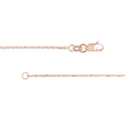 1.15mm D/C Cable Chain with Lobster Lock - Petra Star