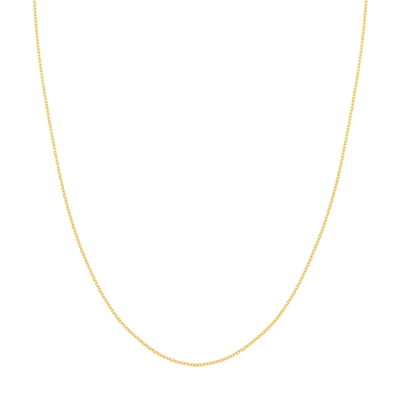 1.15mm D/C Cable Chain with Lobster Lock - Petra Star