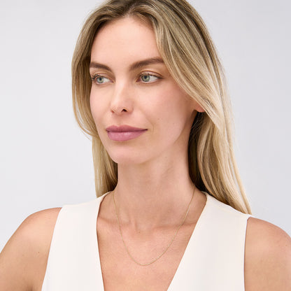 1.15mm D/C Cable Chain with Lobster Lock - Petra Star