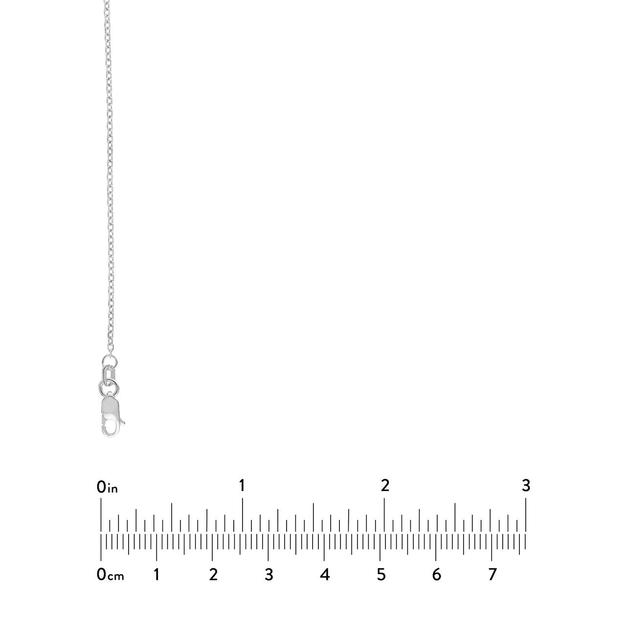 1.15mm D/C Cable Chain with Lobster Lock - Petra Star