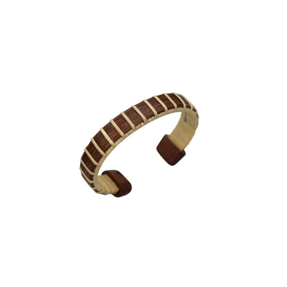 Scotch Cuff Bracelet-Mahogany- Seasons Collection