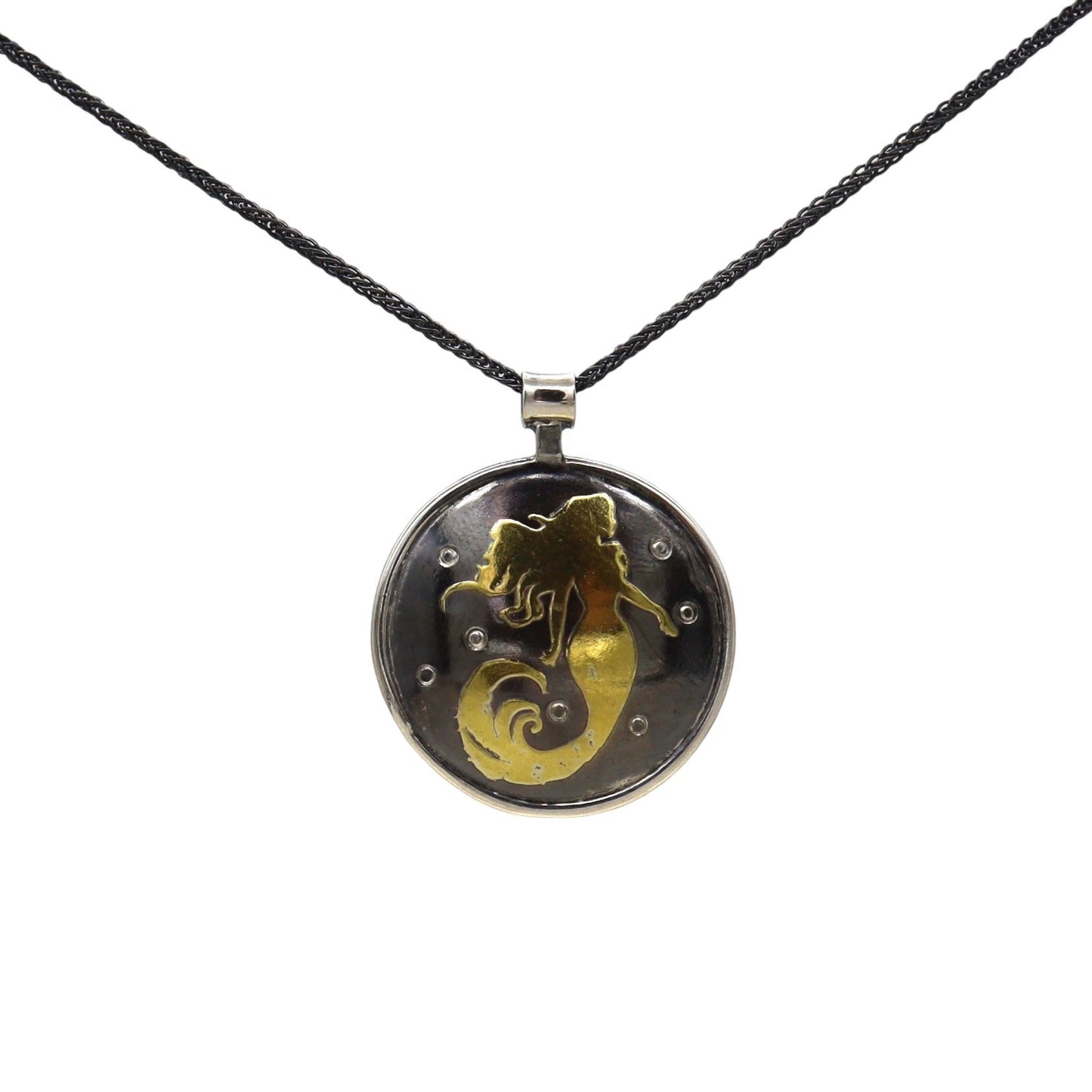 Keum-boo Mermaid Pendant