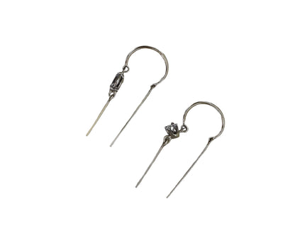 Mini pendientes brillantes