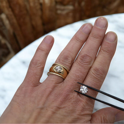 Edwardian Era Diamond with GIA GIA Lab Report – 1.77 ct HSI2 - Petra Star