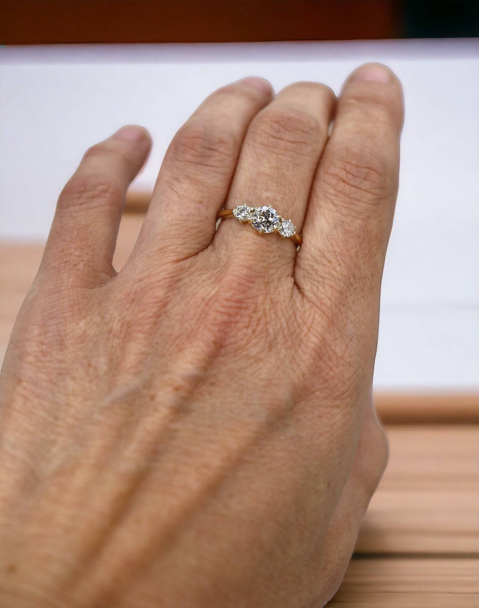 Trilogy Ring Petra Star