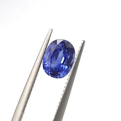 Loose Sapphire 2.19 cts Modern Oval Cut 8.40 x 6.45 x 4.49 MM - Petra Star