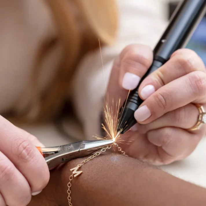 Sterling Silver Permanent Jewelry - Petra Star