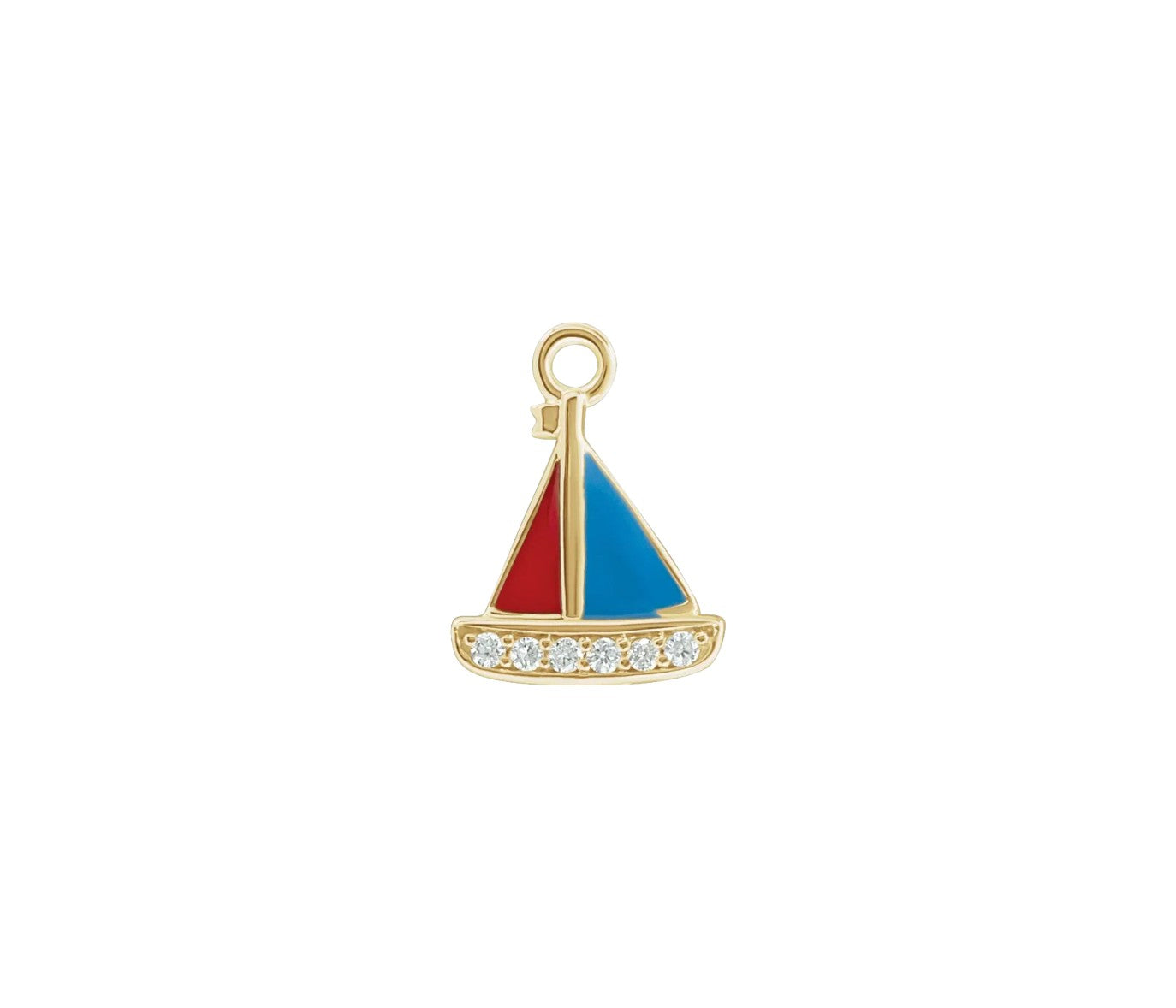 Sail Boat Charm - Petra Star