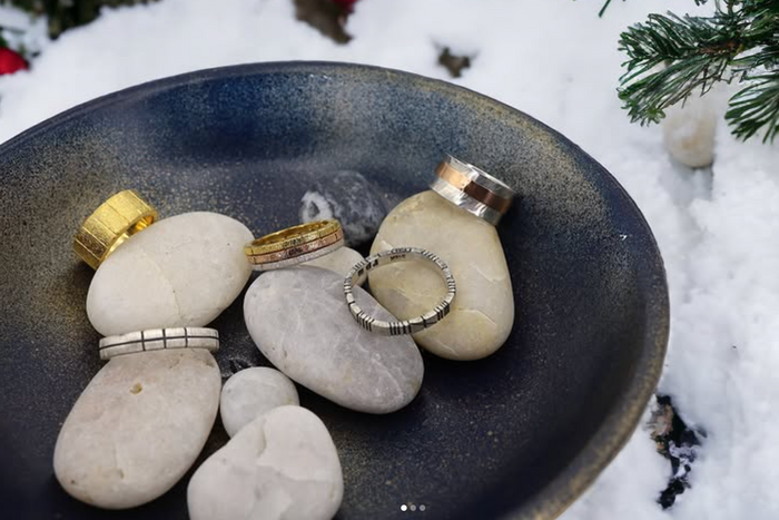 Rock, Pebble and Metal