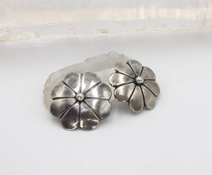 large flower buttons