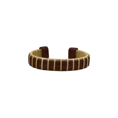 Scotch Cuff Bracelet-Mahogany- Seasons Collection