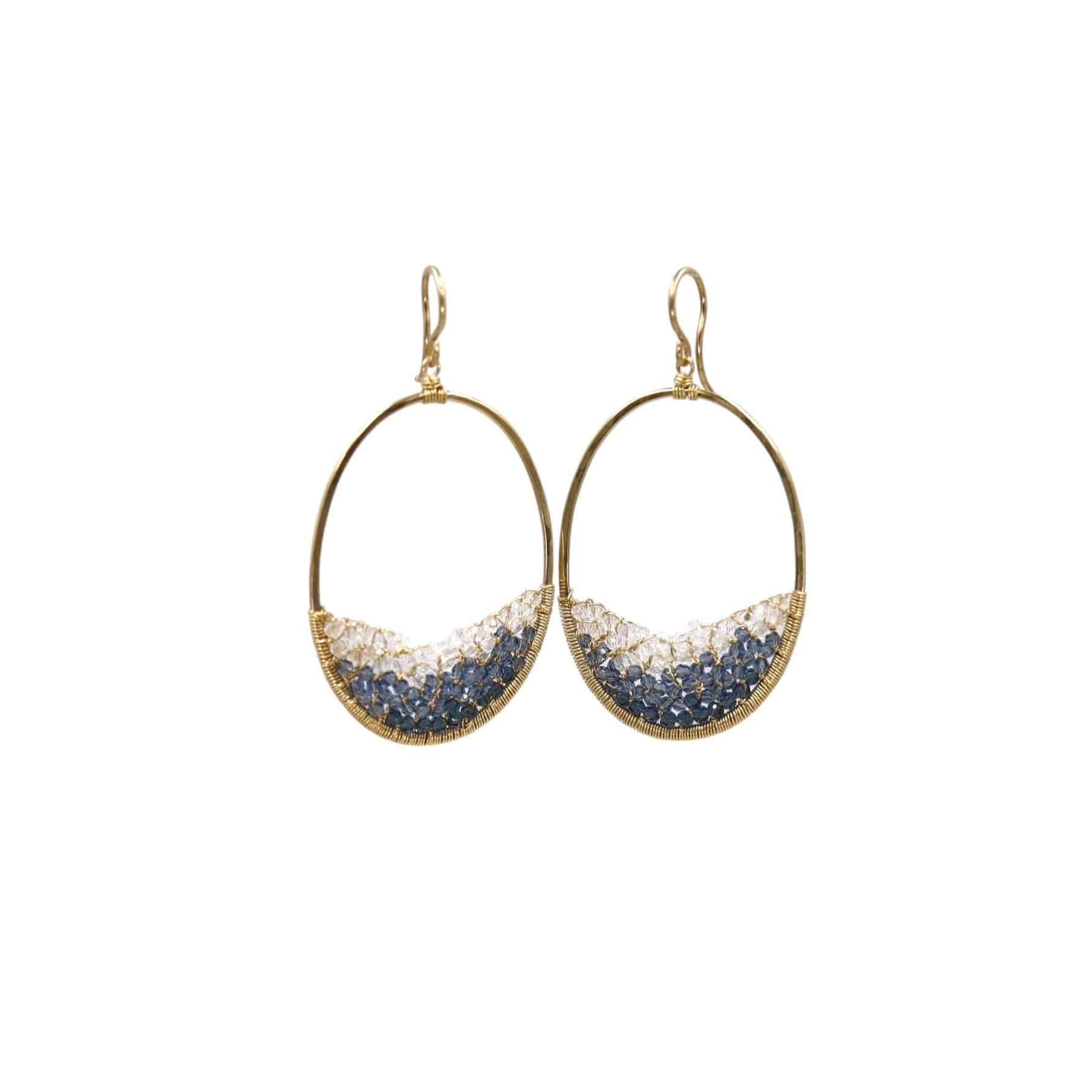 Denim Mix Earrings - Petra Star