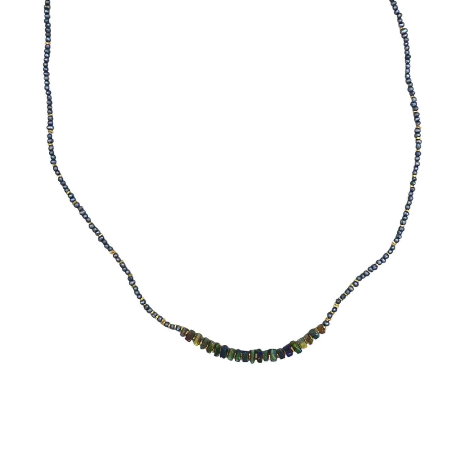 Dana Kellin The Prophetic Necklace featuring a delicate chain and unique pendant, showcasing elegant jewelry design.