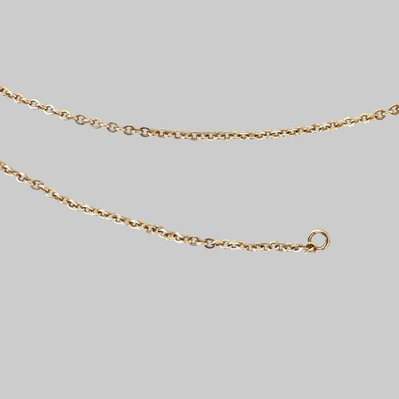Vintage 10k Pink Gold Chain 18"