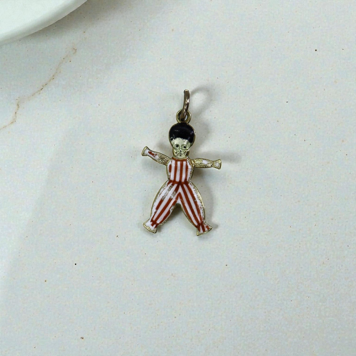 Antique 14k Gold Charm Historical Slave Symbol - Petra Star