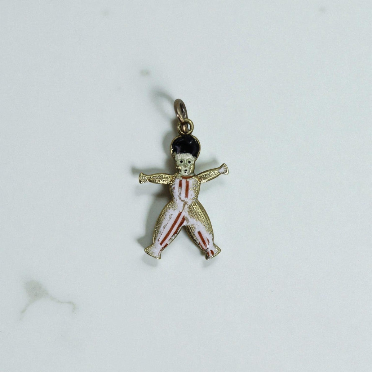 Antique 14k Gold Charm Historical Slave Symbol - Petra Star