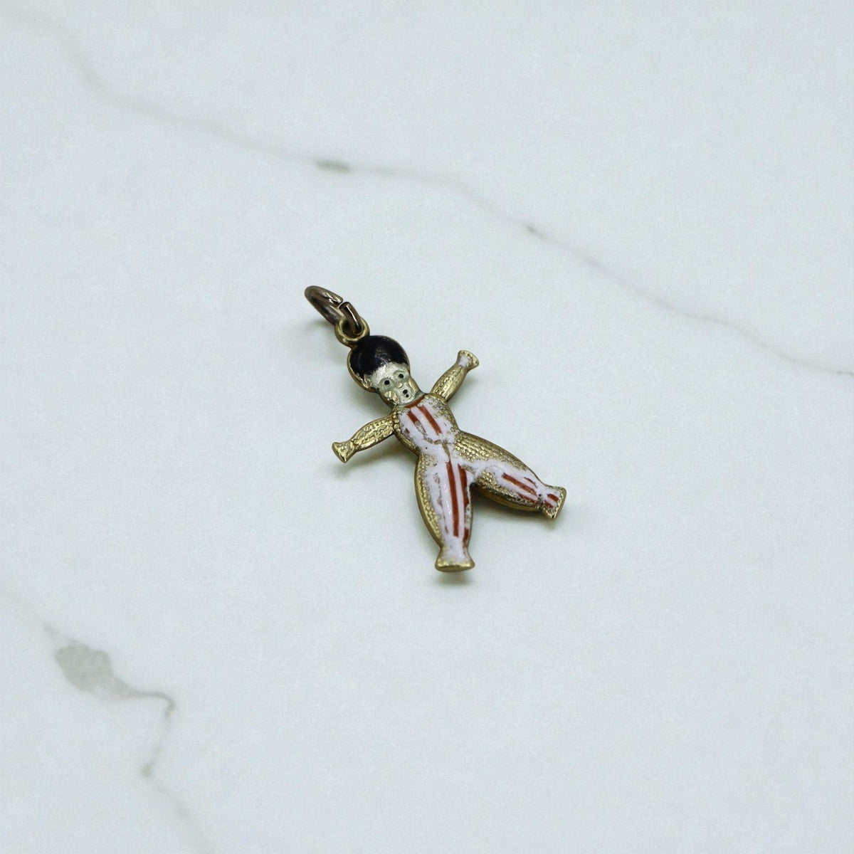 Antique 14k Gold Charm Historical Slave Symbol - Petra Star