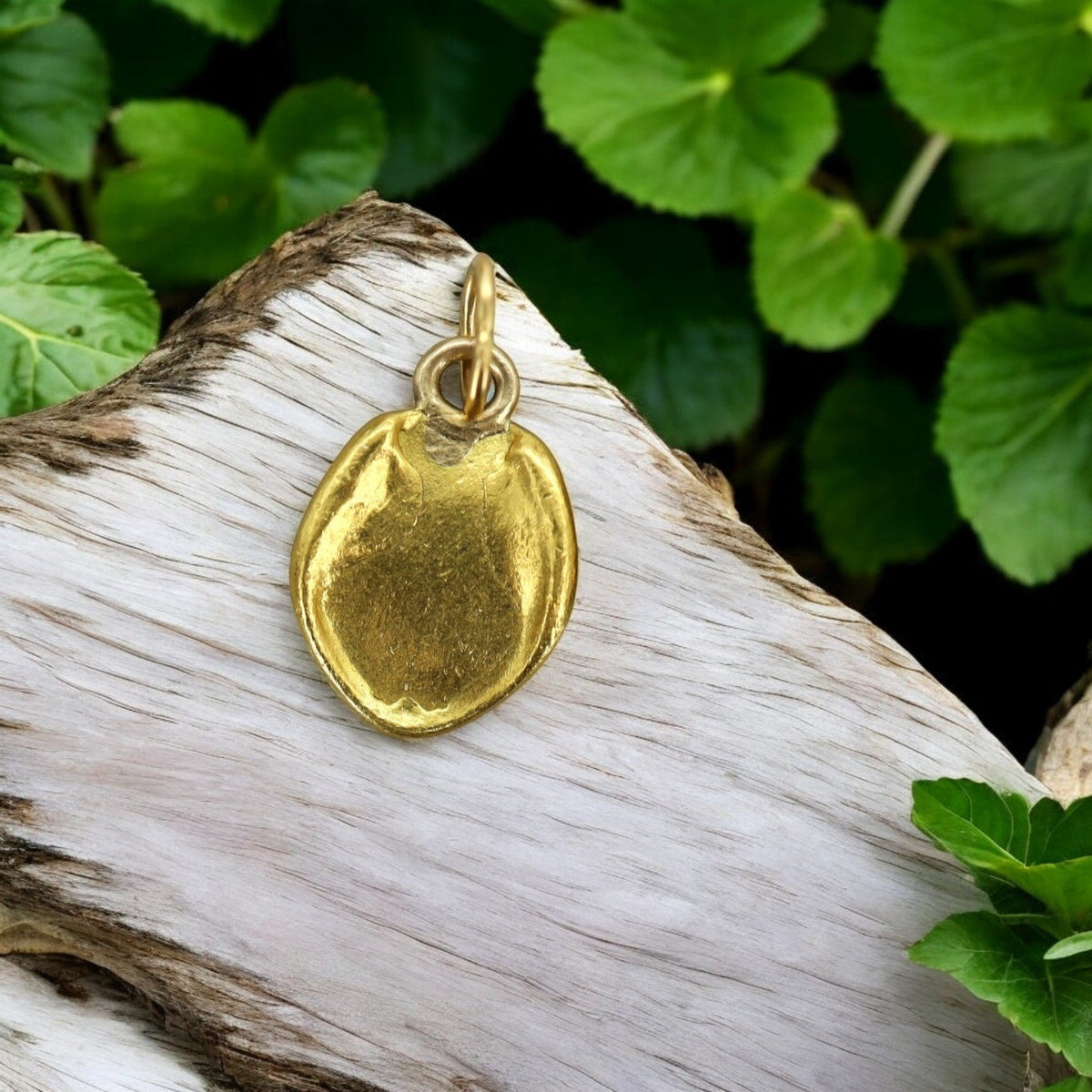 Antique 22k Gold Chinese Pendant - Petra Star
