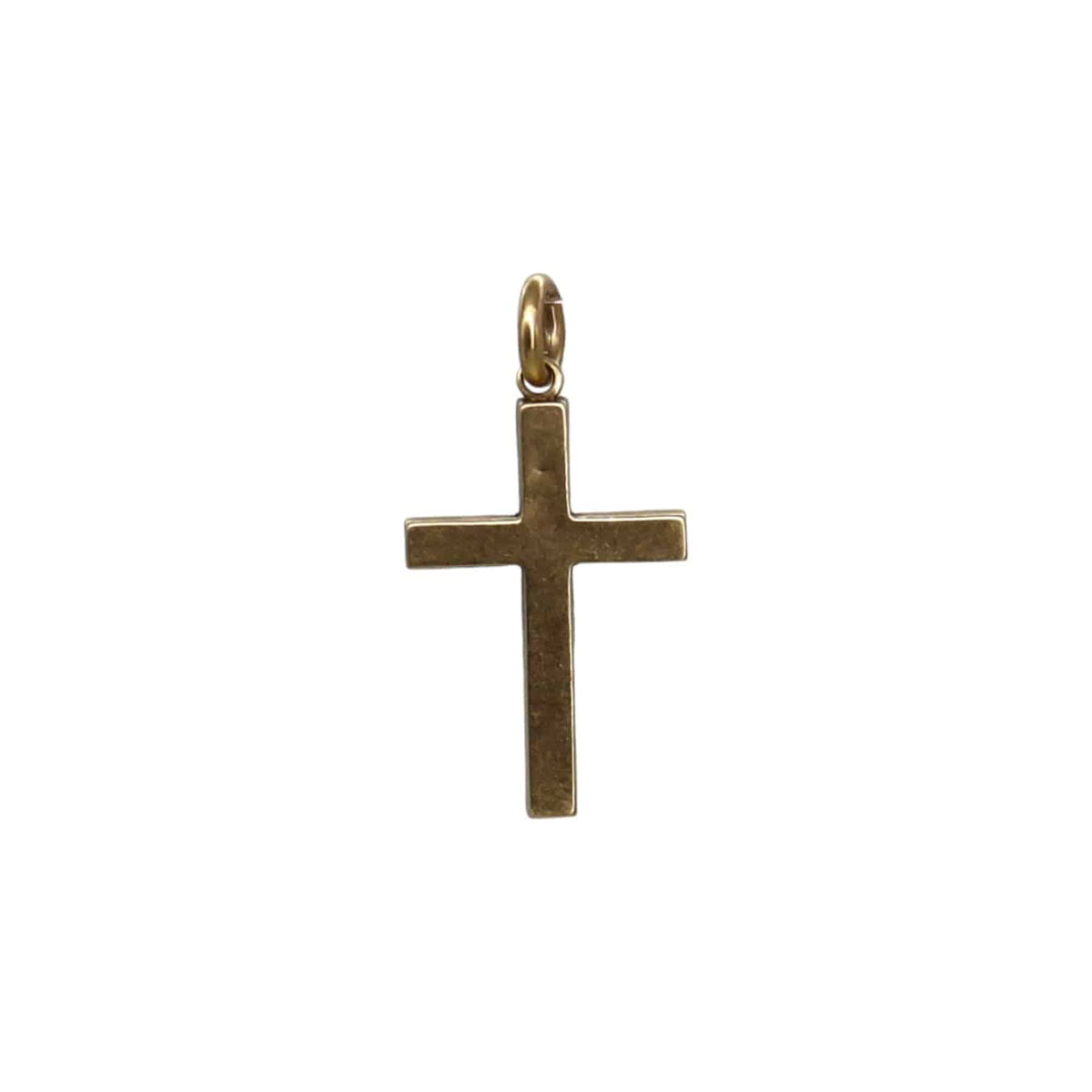 Antique Cross 10k Yellow Gold - Petra Star