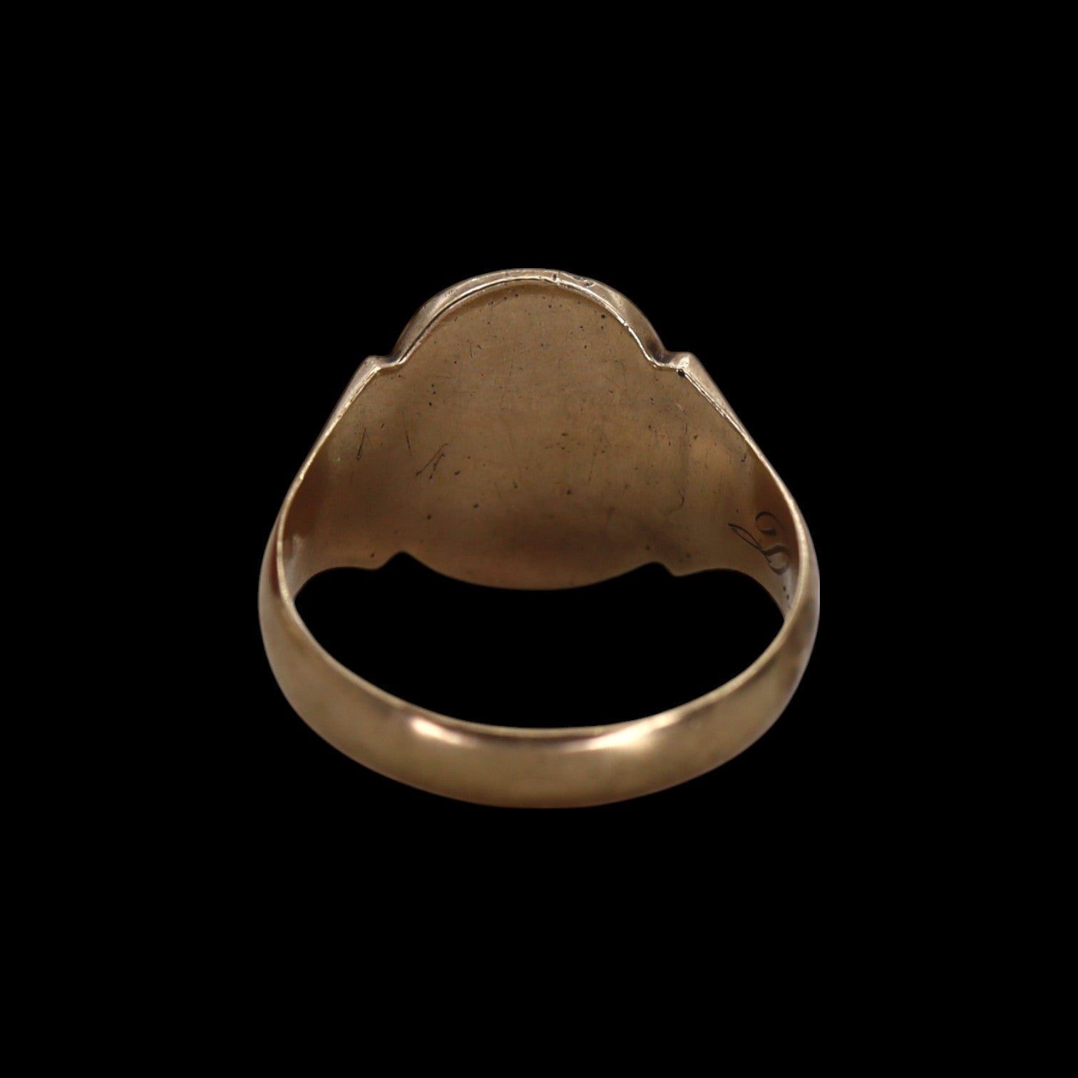 Antique Judaica Star of David Signet Ring - Petra Star