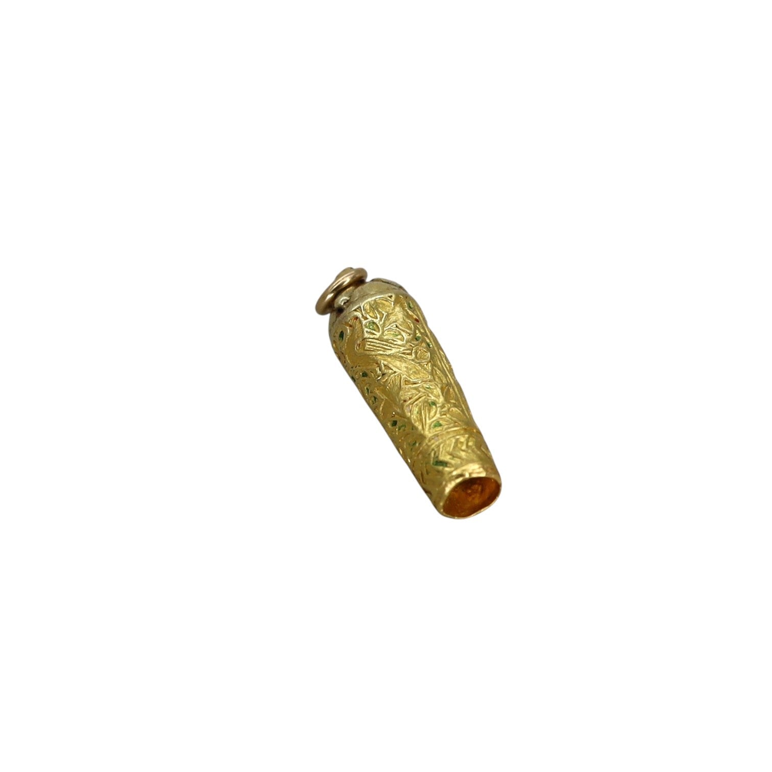 Antique Mughal Whistle Charm Rose Cut Diamonds - Petra Star