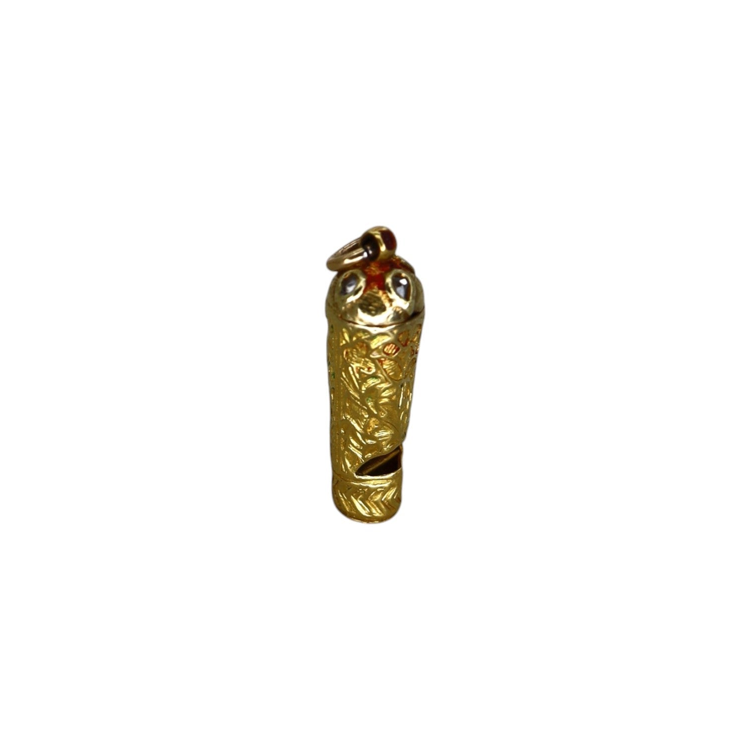 Antique Mughal Whistle Charm Rose Cut Diamonds - Petra Star