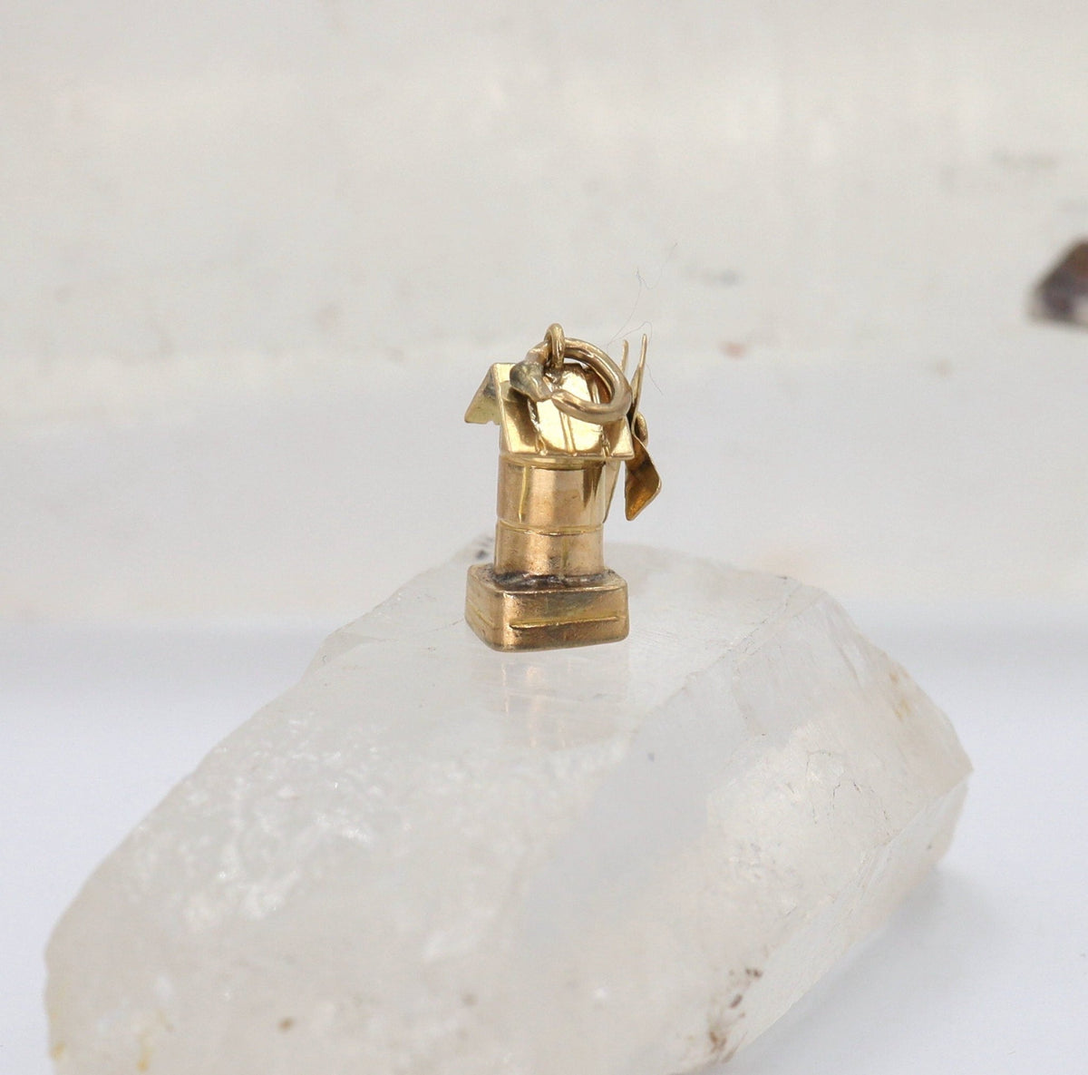 Antique Windmill Charm (9k Pink Gold) - Petra Star