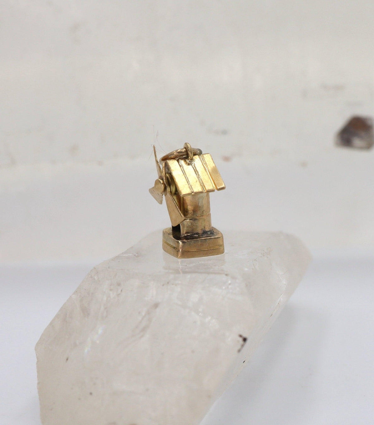 Antique Windmill Charm (9k Pink Gold) - Petra Star