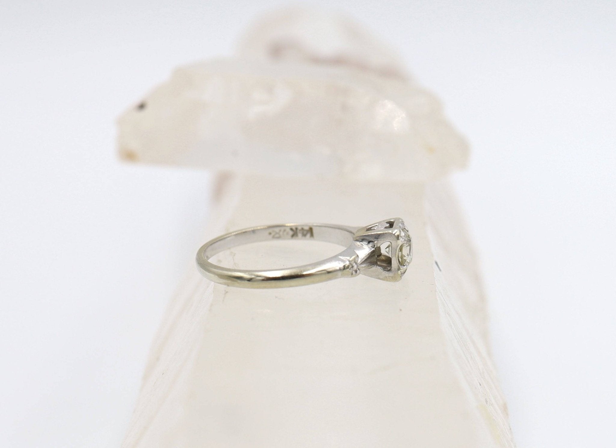 Art Deco Cherry Blossom Ring - Petra Star