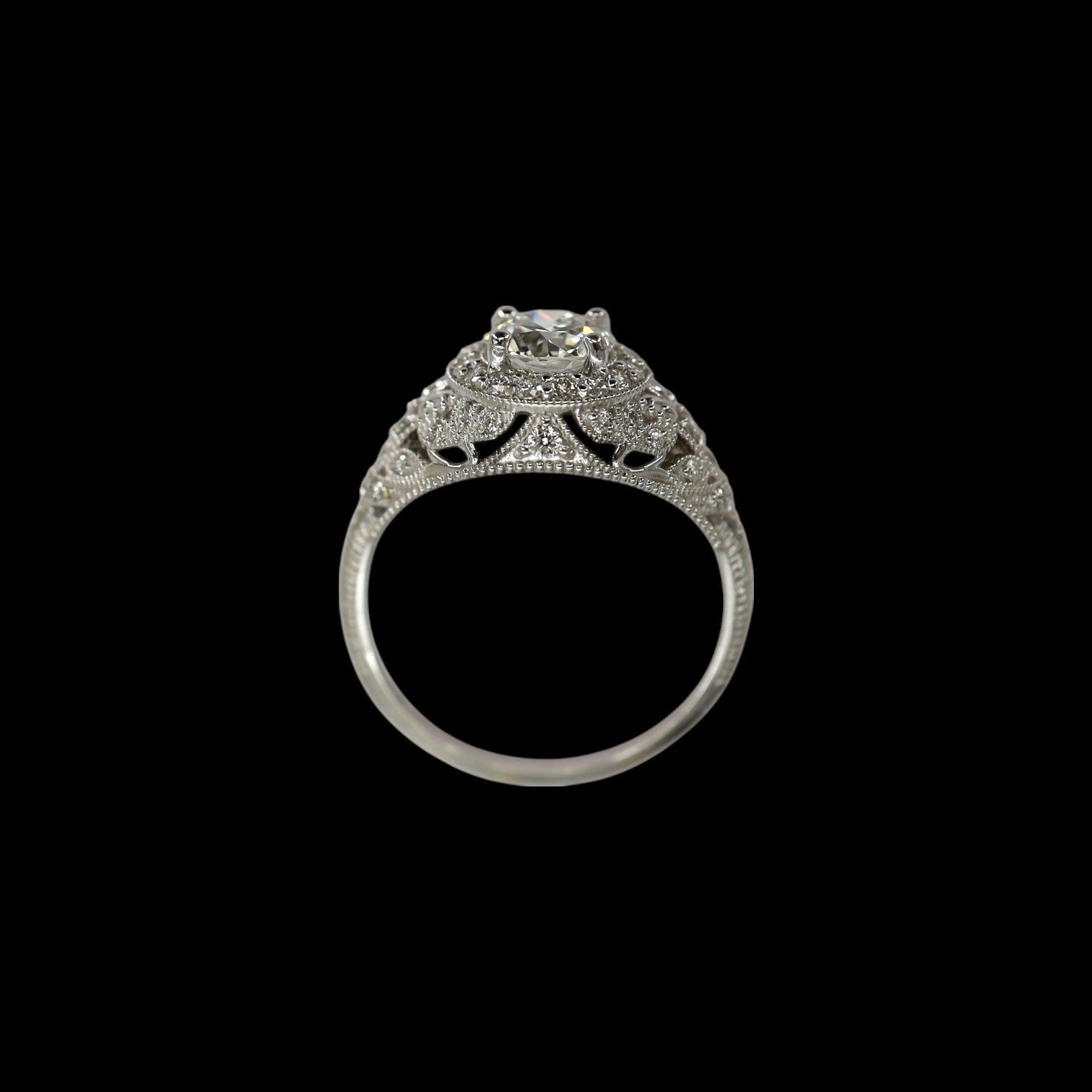 Art Deco-Inspired Diamond Ring - Petra Star