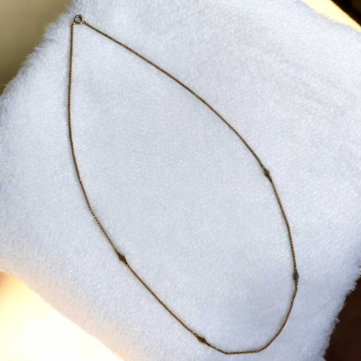 Art Nouveau Gold Filled Chain - Petra Star