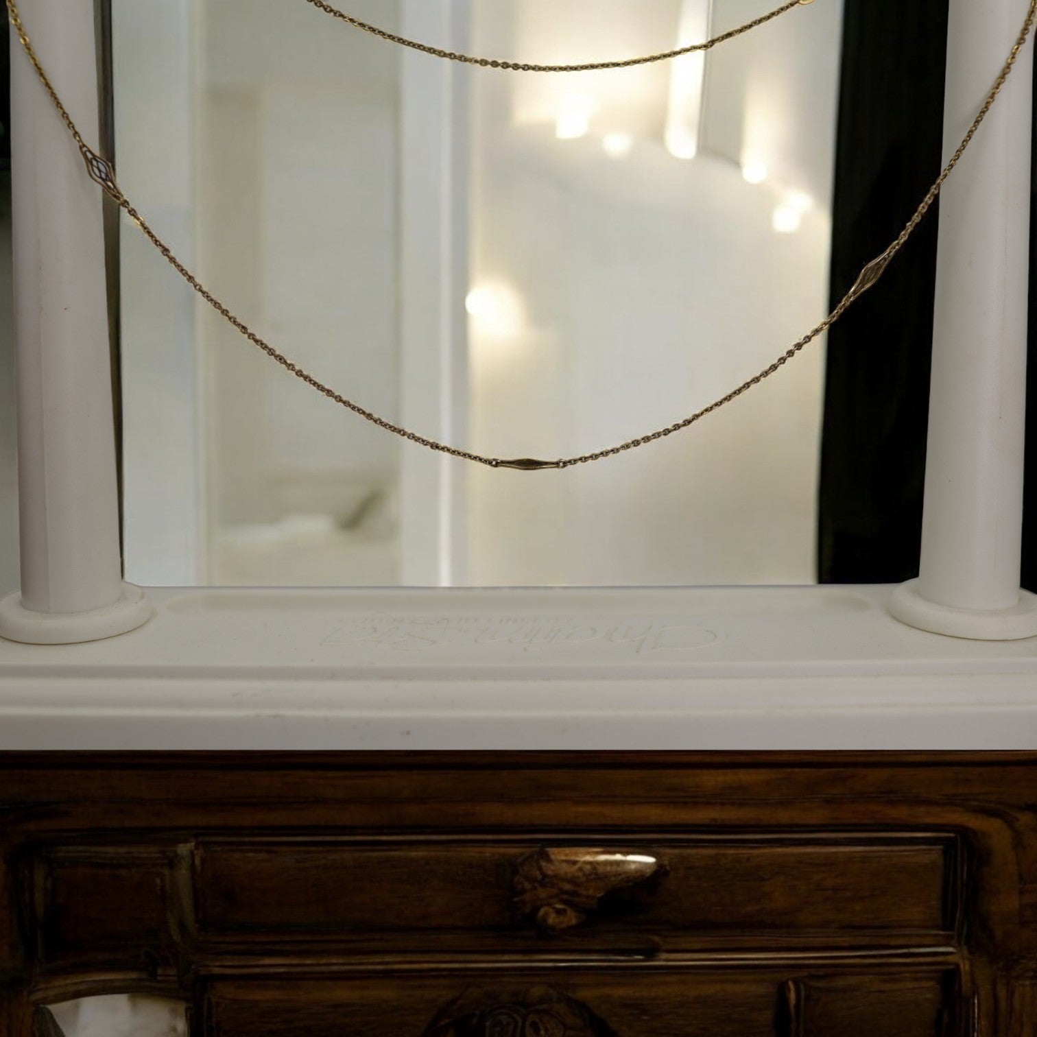 Art Nouveau Gold Filled Chain - Petra Star