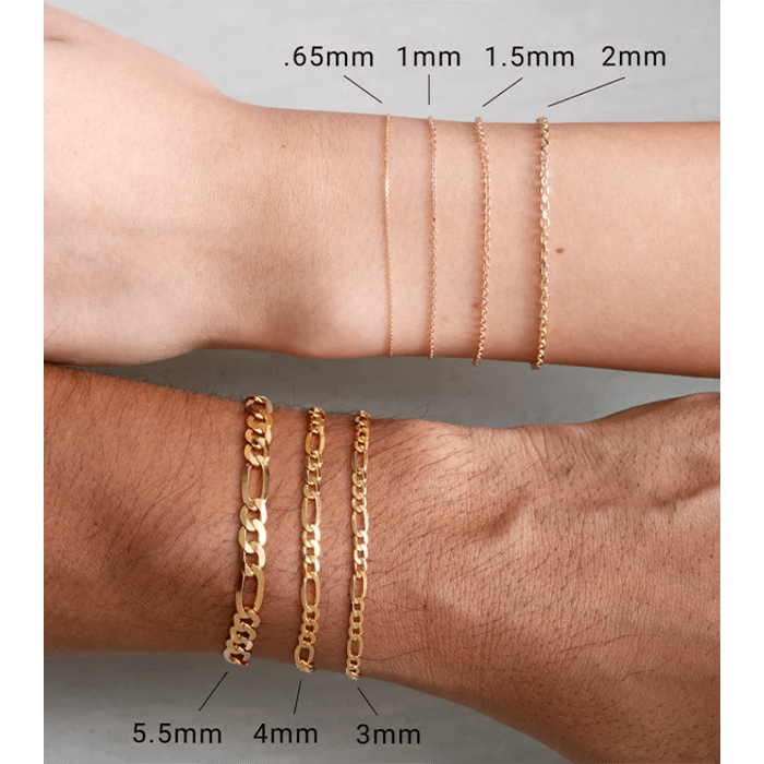14k Gold Permanent Jewelry - Petra Star