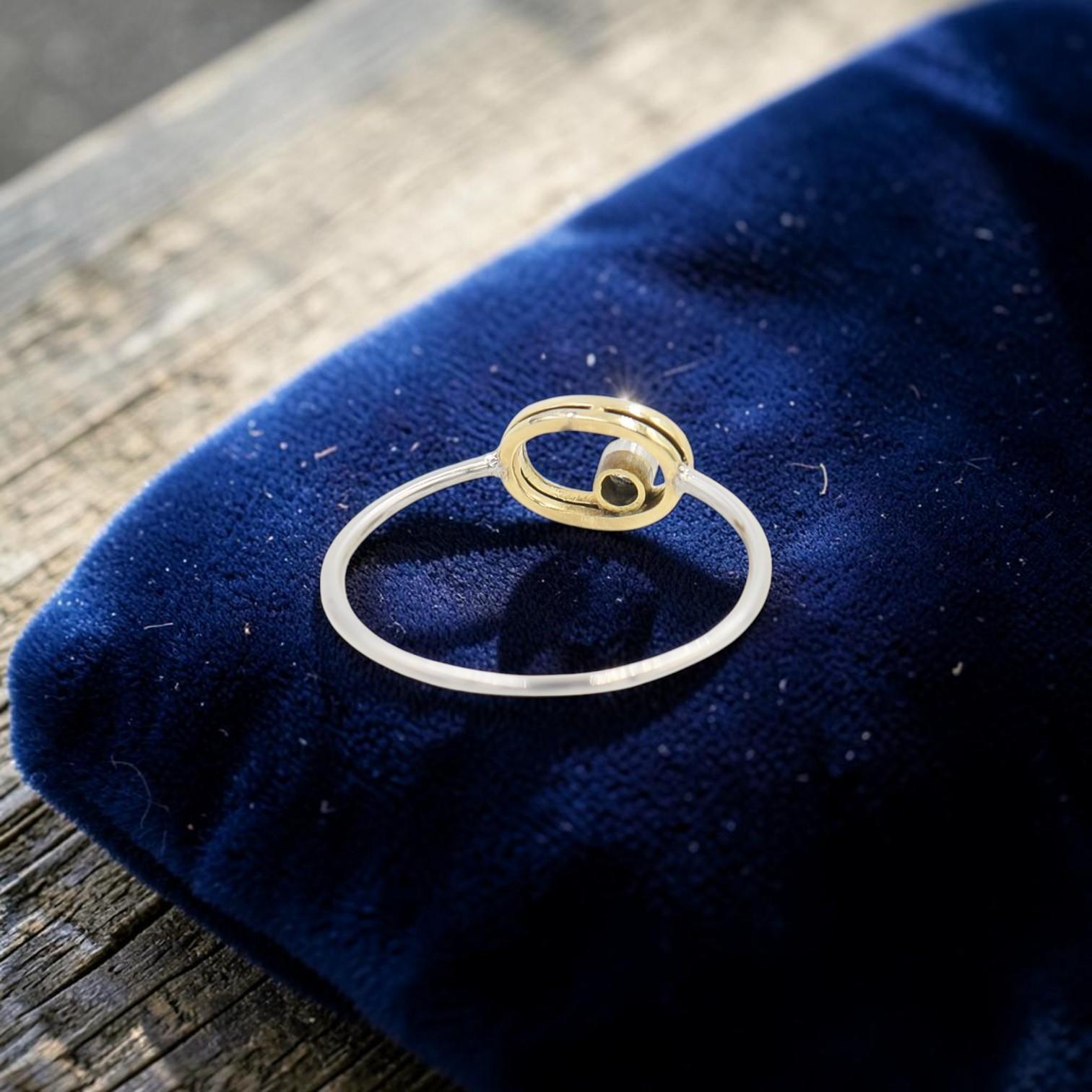 Arts & Crafts Platinum Diamond Ring, Old European Cut, Circa 1905 | Petra Star - Petra Star