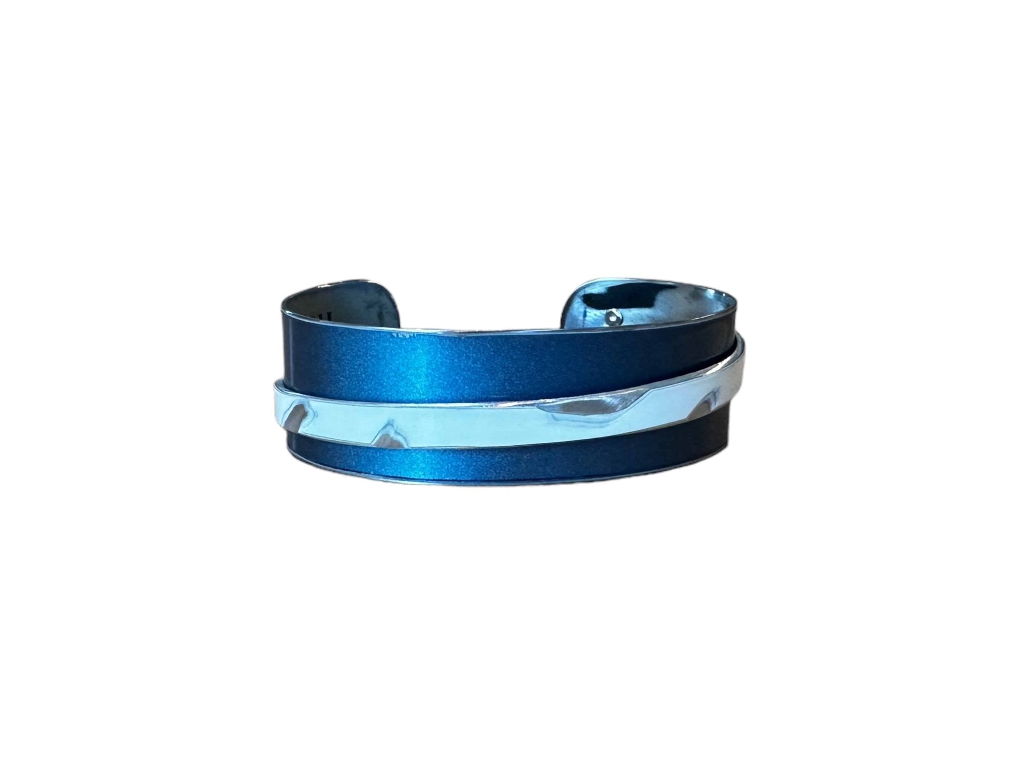 Bentley Silverlake Blue/White Stripe Cuff - Petra Star