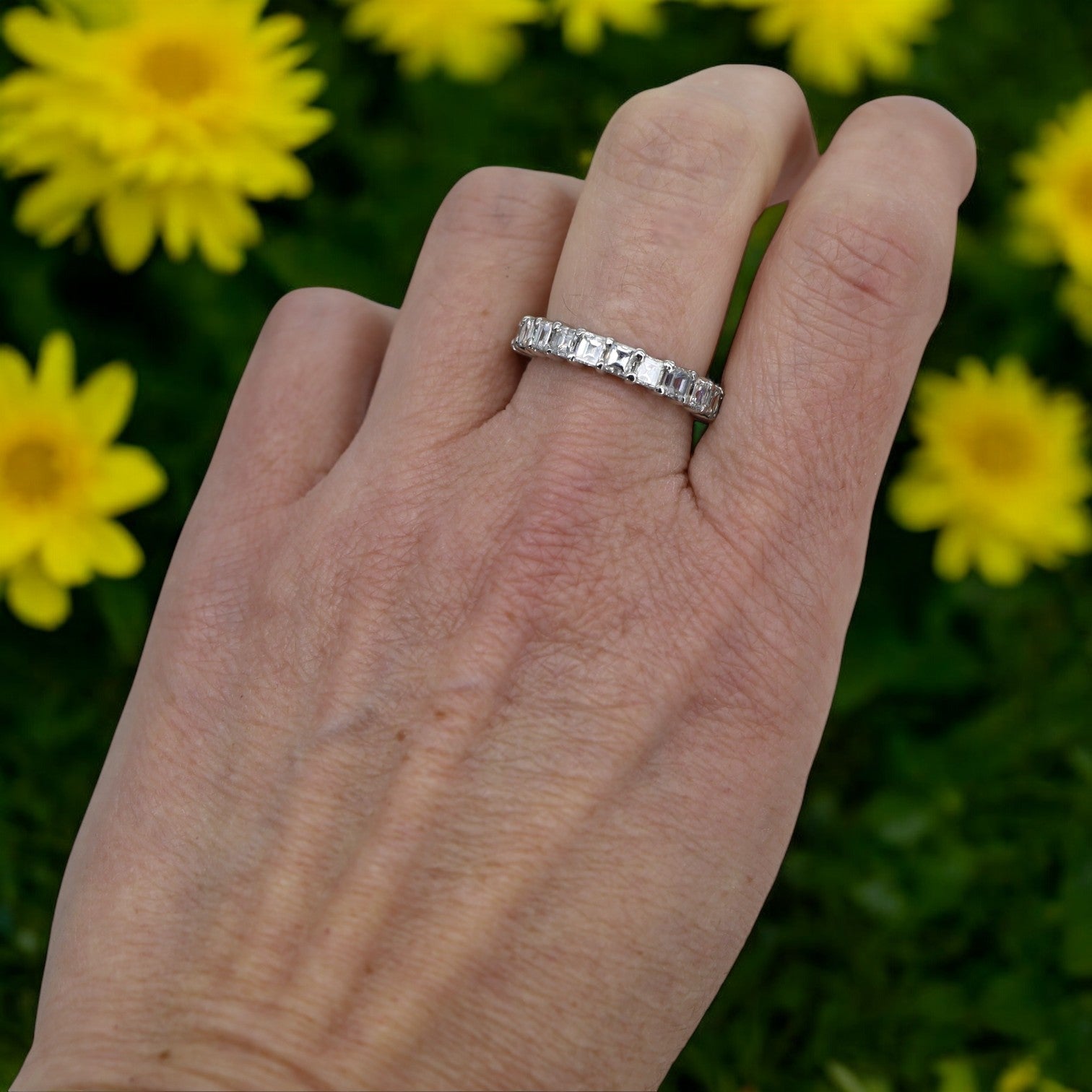 Bespoke Eternity Band - Petra Star