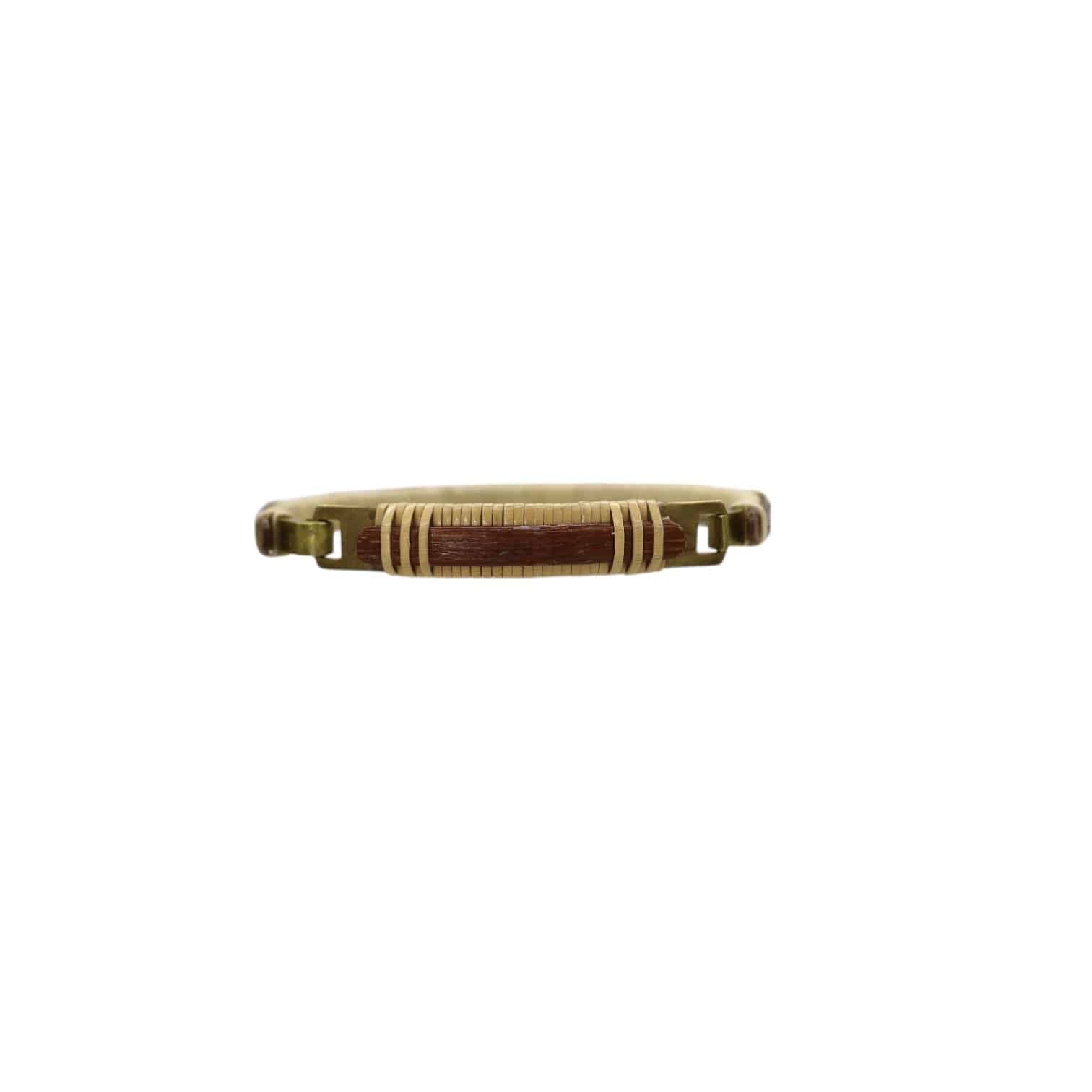 Breakers Cuff Bracelet—Rosewood/Mahogany/Holly (Breakers Collection) - Petra Star