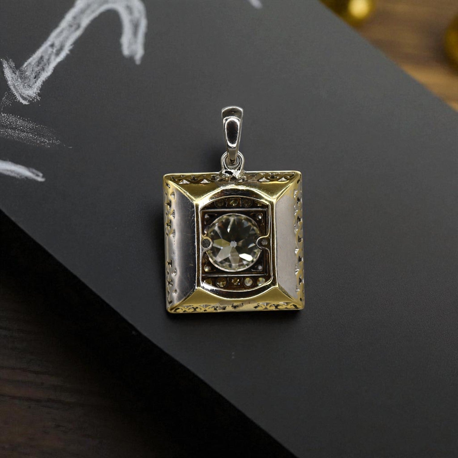 Brooch-to-Pendant MakeOver - Petra Star